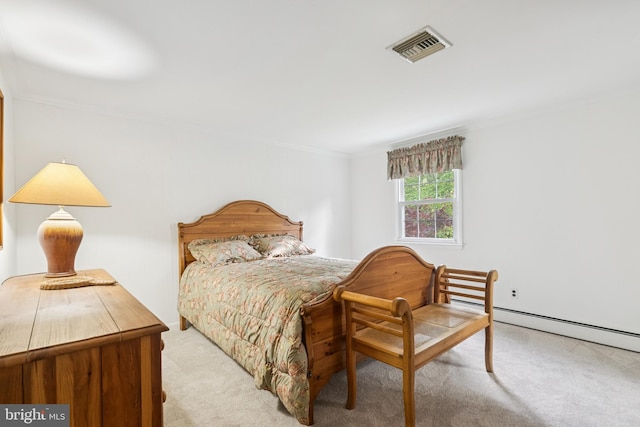 1243 Grove Rd, West Chester, PA 19380 - bedroom with light colored carpet and crown molding