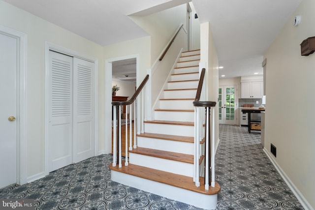 92 Lochatong Rd, Ewing, NJ 08628 - stairs featuring recessed lighting