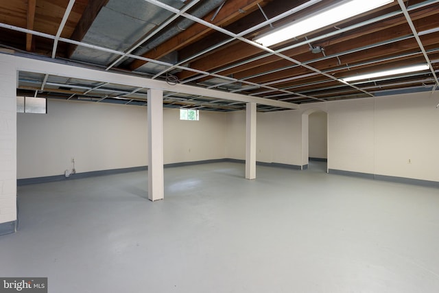 92 Lochatong Rd, Ewing, NJ 08628 - below grade area with baseboards