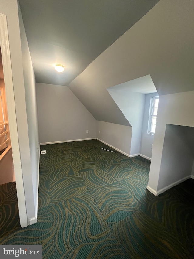 3805 Arbutus, Baltimore, MD 21207 - additional living space featuring lofted ceiling and carpet flooring