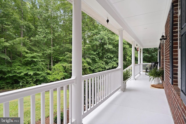 11871 Knollcrest Ln, La Plata, MD 20646 - view of porch