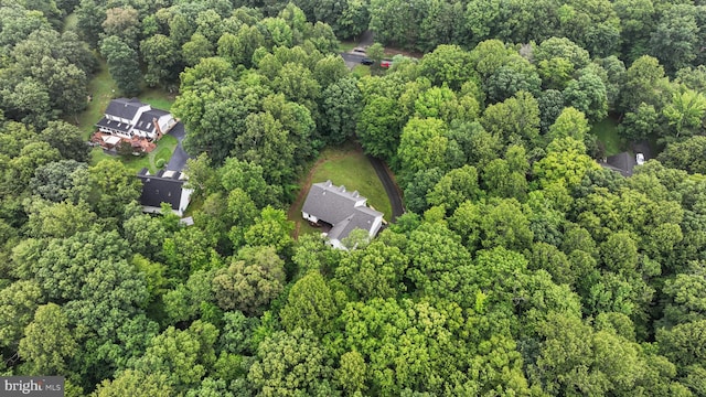 11871 Knollcrest Ln, La Plata, MD 20646 - aerial view of property and surrounding area featuring a forest