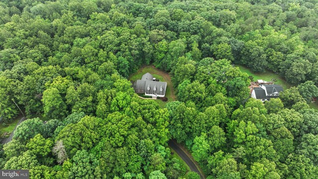 11871 Knollcrest Ln, La Plata, MD 20646 - aerial view of property and surrounding area with a forest