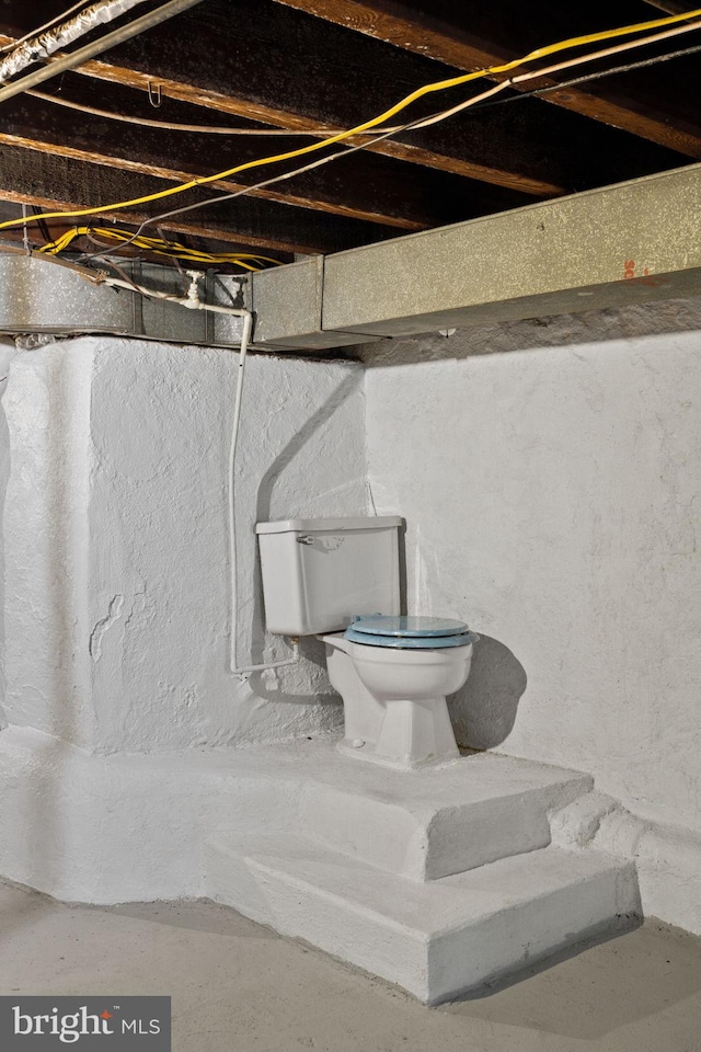 828 Mercer St, Philadelphia, PA 19125 - view of unfinished basement