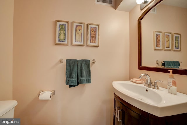 1109 Pipestem Pl, Potomac, MD 20854 - bathroom with toilet and vanity