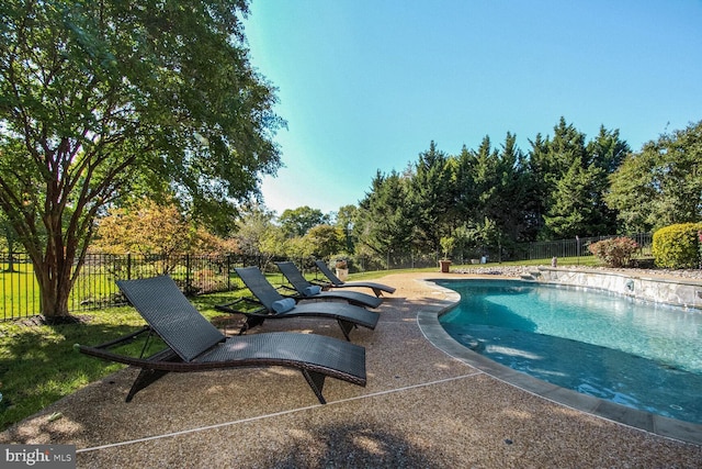 14401 Chalfont Dr, Haymarket, VA 20169 - view of pool with a patio area