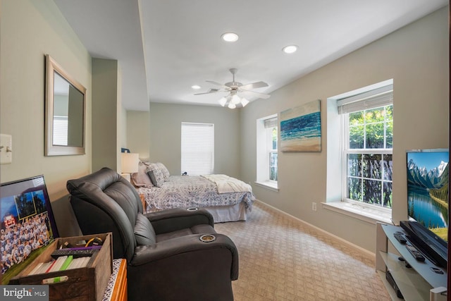 14401 Chalfont Dr, Haymarket, VA 20169 - bedroom featuring carpet flooring and recessed lighting