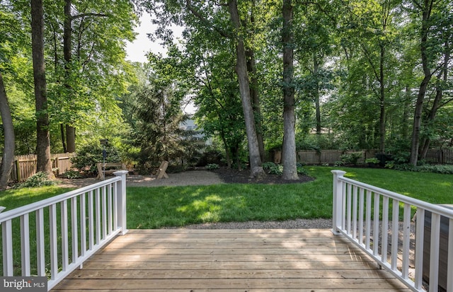 561 Nottingham Dr, Yardley, PA 19067 - view of wooden terrace