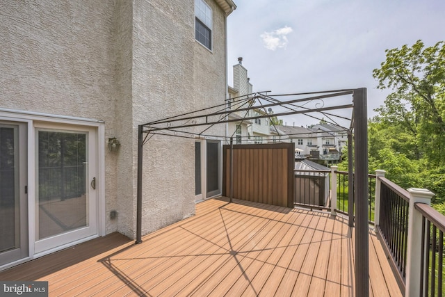 205 Dylan Dr Unit 54, Lansdale, PA 19446 - view of wooden deck