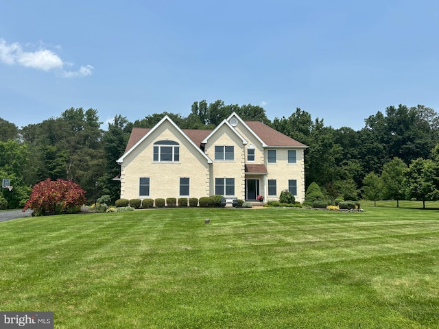 21 Shara Ln, Pennington, NJ 08534 - view of front of house featuring a front yard