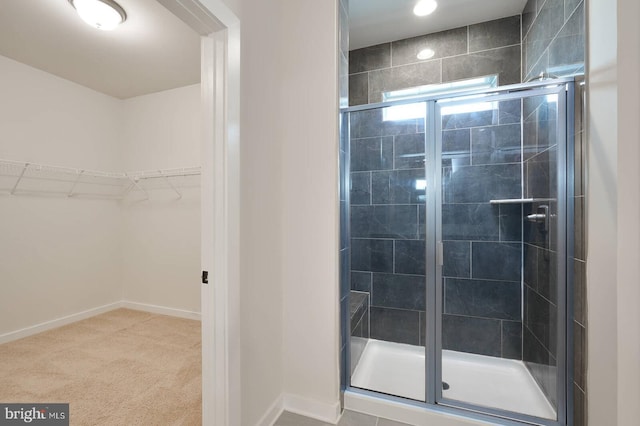 20769 Partlows Store Sq, Ashburn, VA 20147 - full bath with a shower stall and a walk in closet
