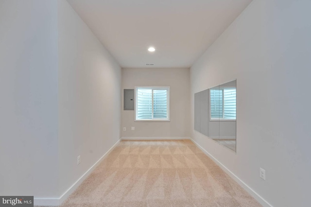 20769 Partlows Store Sq, Ashburn, VA 20147 - empty room with electric panel, light colored carpet, and recessed lighting