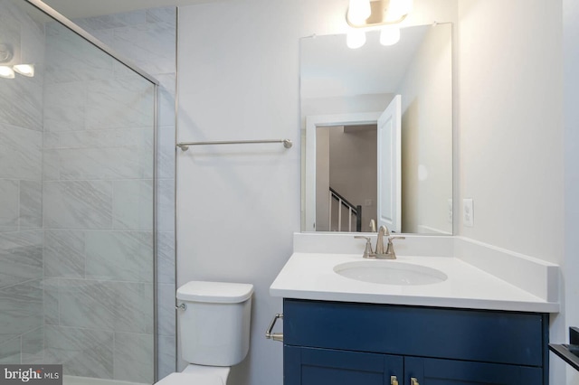 20769 Partlows Store Sq, Ashburn, VA 20147 - bathroom featuring vanity and tiled shower