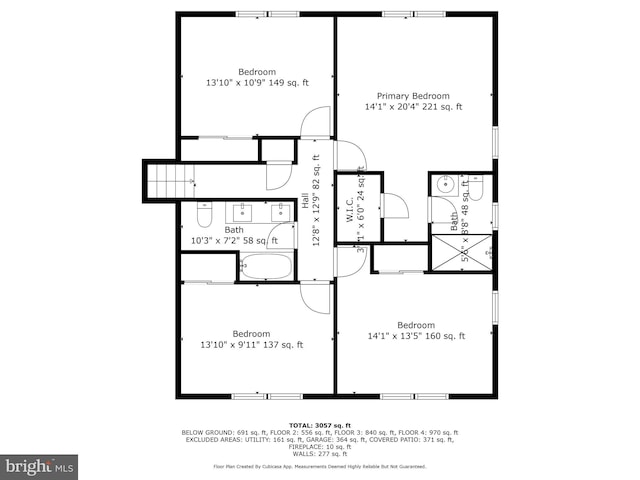 951 Robin Ln, Huntingdon Valley, PA 19006 - view of room layout