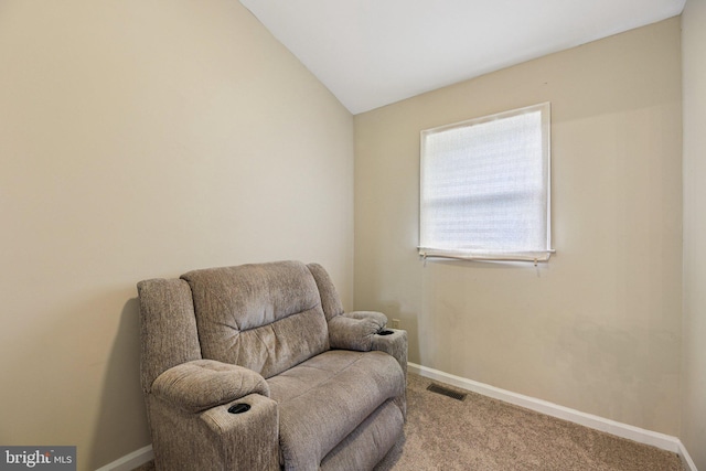 41 Sycamore Ln, Hanover, PA 17331 - sitting room with carpet and lofted ceiling
