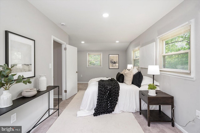 1427 Perrywood Dr, Aberdeen, MD 21001 - bedroom featuring light carpet and recessed lighting