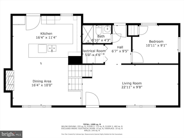 1427 Perrywood Dr, Aberdeen, MD 21001 - view of room layout