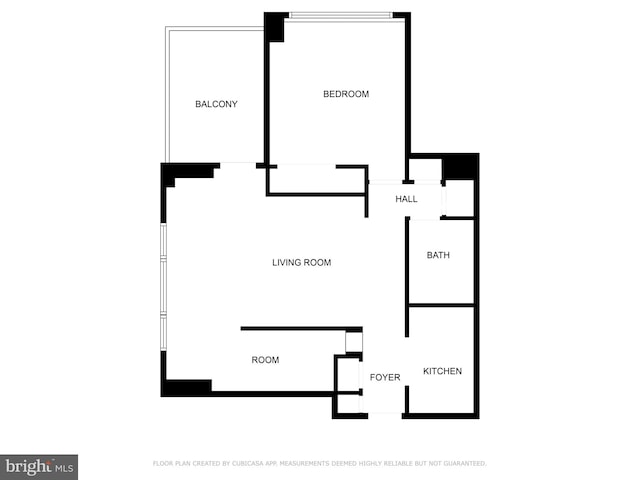 1111 Arlington Blvd Unit 707, Arlington, VA 22209 - view of floor plan / room layout
