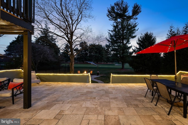110 Rue Du Boise, Cherry Hill, NJ 08003 - view of patio / terrace featuring outdoor dining space