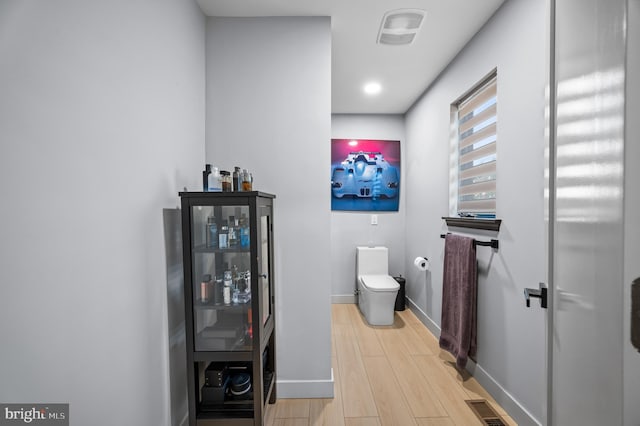 110 Rue Du Boise, Cherry Hill, NJ 08003 - bathroom featuring toilet and wood finished floors