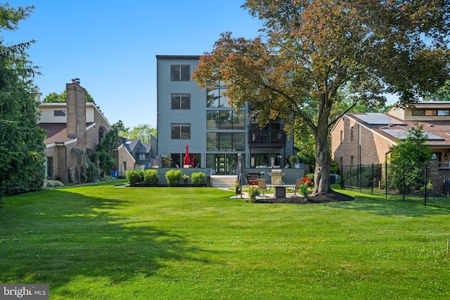 110 Rue Du Boise, Cherry Hill, NJ 08003 - back of property featuring a balcony and a residential view