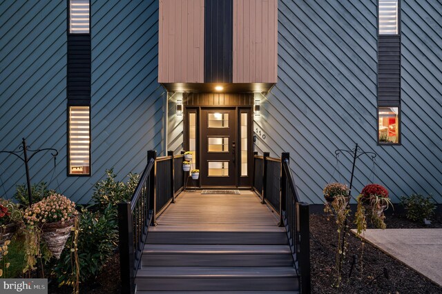 110 Rue Du Boise, Cherry Hill, NJ 08003 - property entrance featuring a chimney