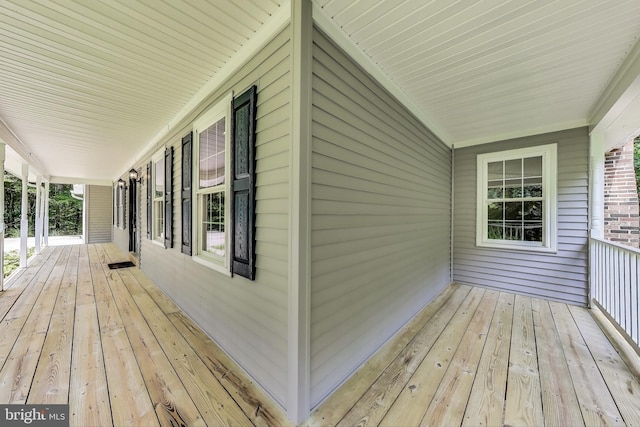 6260 Alpine Ct, Sunderland, MD 20689 - view of wooden porch