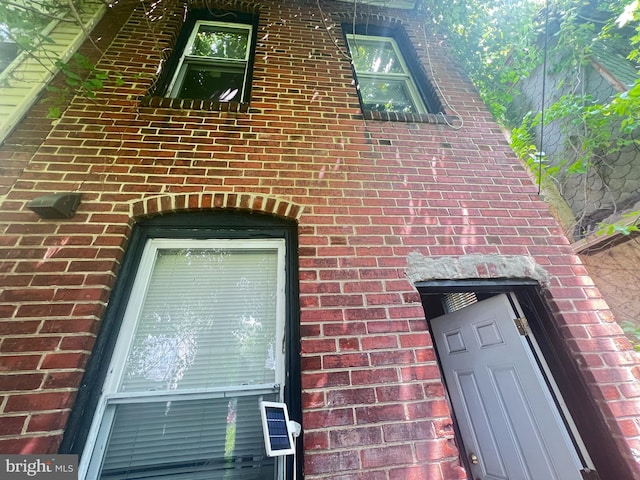2238 N Bancroft St, Philadelphia, PA 19132 - property entrance with brick siding