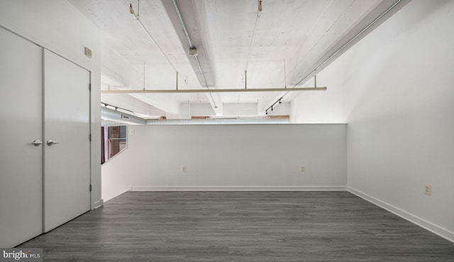 444 N 4th St Unit 401, Philadelphia, PA 19123 - below grade area featuring wood finished floors and baseboards