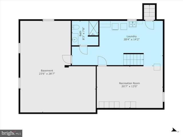 1122 N 14th St, Allentown, PA 18102 - view of floor plan / room layout