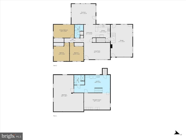 1122 N 14th St, Allentown, PA 18102 - view of floor plan / room layout