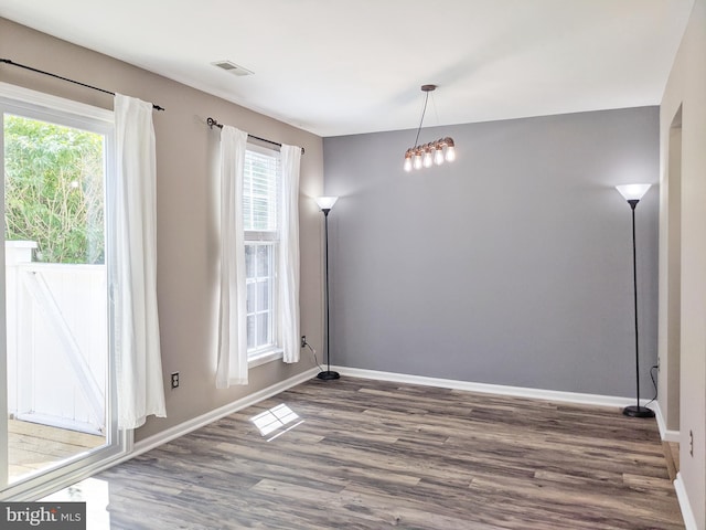 74 Avon Ln Unit 7D, New Hope, PA 18938 - unfurnished dining area featuring healthy amount of natural light and wood finished floors