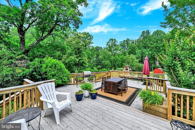 17435 Big Falls Rd, Monkton, MD 21111 - deck featuring outdoor dining space