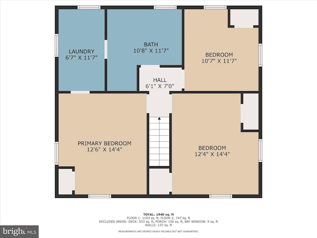 17435 Big Falls Rd, Monkton, MD 21111 - view of floor plan / room layout