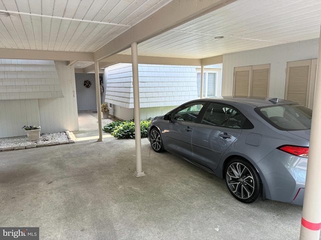 170 E Holly Ln, Tuckerton, NJ 08087 - view of parking / parking lot with an attached carport