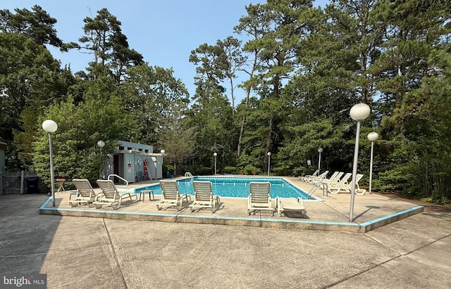 170 E Holly Ln, Tuckerton, NJ 08087 - community pool featuring a patio area