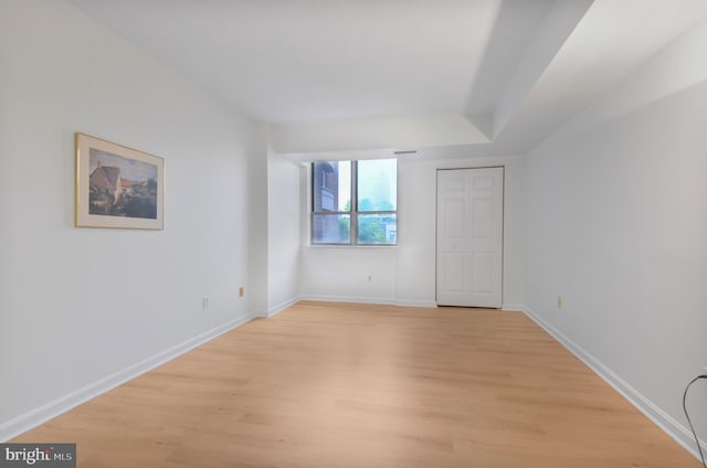 4808 Moorland Ln Unit 613, Bethesda, MD 20814 - unfurnished bedroom with light wood-type flooring
