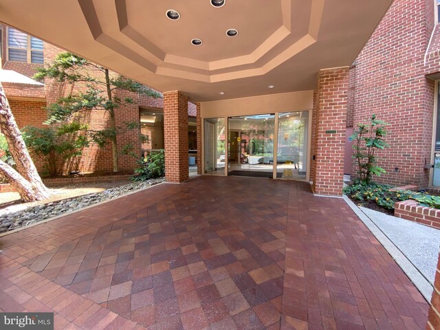4808 Moorland Ln Unit 613, Bethesda, MD 20814 - view of patio