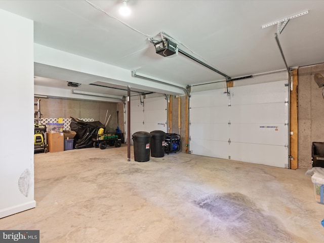 295 Rocky Mount Rd, Linden, VA 22642 - garage featuring a garage door opener