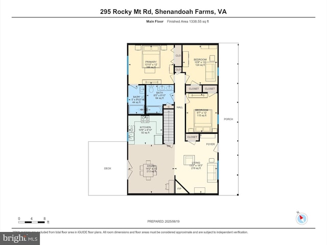 295 Rocky Mount Rd, Linden, VA 22642 - view of property floor plan