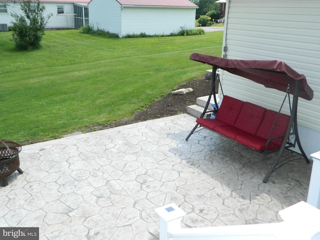 201 Cherry St, Millheim, PA 16854 - view of patio / terrace