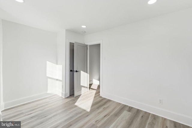 3287 Edgemont St, Philadelphia, PA 19134 - empty room with recessed lighting and wood finished floors