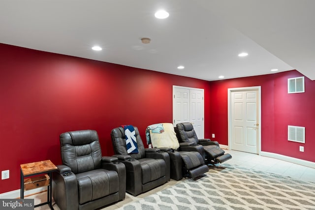 42066 Fiddlehead Pl, Aldie, VA 20105 - cinema room with recessed lighting and baseboards