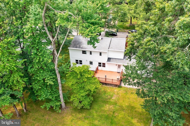 76 Stonicker Dr, Lawrence, NJ 08648 - aerial view of property and surrounding area