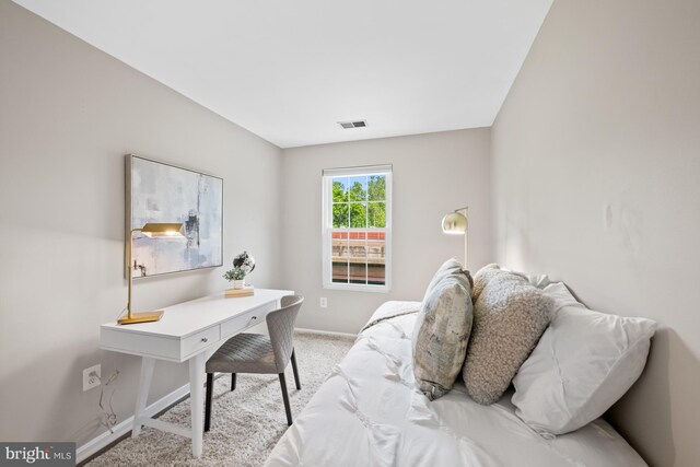 2050 N Calvert St Unit 410, Arlington, VA 22201 - bedroom featuring carpet flooring and a desk