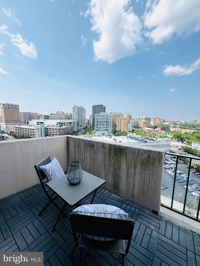4141 N Henderson Rd Unit 1220, Arlington, VA 22203 - wooden deck featuring a city view