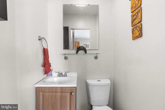 7615 Belmont Ave, Baltimore, MD 21224 - bathroom with vanity and toilet