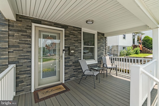 7615 Belmont Ave, Baltimore, MD 21224 - view of porch
