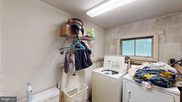 10495 Knobley Rd, Keyser, WV 26726 - laundry area featuring washer and clothes dryer