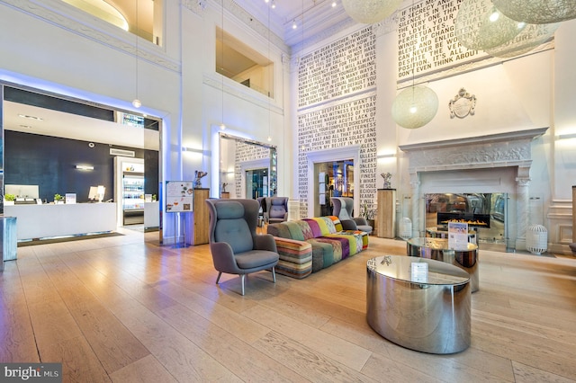 1701 Locust St Unit 1607, Philadelphia, PA 19103 - common area featuring a high ceiling